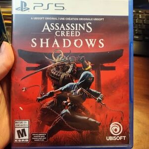 Assassin's Creed Shadows for PS5 - Red Cover by